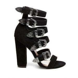 Black Steve Madden Taren Sandal
